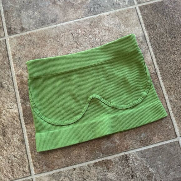 Free People Intimately Bandeau Green Size M/L - Picture 2 of 7